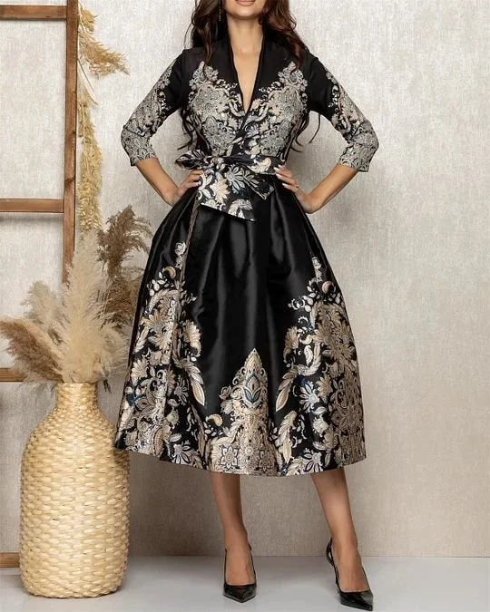 Regular Fit Cross Neck Elegant Midi Dress Wedding Witness System Inc Regular Fit Cross Neck Elegant Midi Dress Wedding Witness System Inc